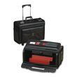 Sparco Catalog/Laptop Computer Case with Rollers - Front Loading - 14" x 18" x 9" - Vinyl - Black Sparco Catalog/Laptop Computer Case with Rollers - Front Loading - 14" x 18" x 9" - Vinyl - Black