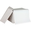 Sparco 1/2" Green Bar Computer Paper - 14" x 11" - 20lb - 2400 / Carton - Green Sparco 1/2" Green Bar Computer Paper - 14" x 11" - 20lb - 2400 / Carton - Green
