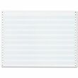 Sparco 0.5" Blue Bar Computer Paper - 14" x 11" - 20lb - 2400 / Carton - Blue Sparco 0.5" Blue Bar Computer Paper - 14" x 11" - 20lb - 2400 / Carton - Blue