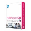 HP MultiPurpose Paper - Letter - 8.5" x 11" - Smooth - 96 GE/112 ISO (D65) Brightness - 500 / Ream - White HP MultiPurpose Paper - Letter - 8.5" x 11" - Smooth - 96 GE/112 ISO (D65) Brightness - 500 / Ream - White