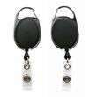 Baumgartens Quick Clip ID Card Reel - 1 Each - Black Baumgartens Quick Clip ID Card Reel - 1 Each - Black