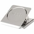 Acco Small Magnetic Clip - 1.5" Width - Chrome - 1 Each - Silver Acco Small Magnetic Clip - 1.5" Width - Chrome - 1 Each - Silver