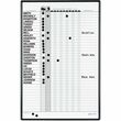 Quartet Radius Corner Magnetic In/Out Board - 24" x 36" - Gray Quartet Radius Corner Magnetic In/Out Board - 24" x 36" - Gray