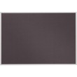 Quartet Matrix Gray Bulletin Board - 16" x 23" - Woven Fabric Surface - Aluminum Frame - Gray Quartet Matrix Gray Bulletin Board - 16" x 23" - Woven Fabric Surface - Aluminum Frame - Gray
