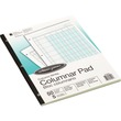 Wilson Jones Side-Bound Punched Columnar Pads - 50 Sheet(s) - 11" x 8.5" Sheet Size - Green - 50 / Pad Wilson Jones Side-Bound Punched Columnar Pads - 50 Sheet(s) - 11" x 8.5" Sheet Size - Green - 50 / Pad