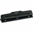 Swingline Desktop Hole Punch - 3 Punch Head(s) - 10 Sheet Capacity - 0.28" - Black Swingline Desktop Hole Punch - 3 Punch Head(s) - 10 Sheet Capacity - 0.28" - Black
