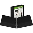 Samsill Economy Insertable Binder - Letter - 8.5" x 11" - 1.5" Capacity - 1 Each - Black