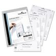 Durable Replacement Paper Insert - 50 Insert - White Durable Replacement Paper Insert - 50 Insert - White