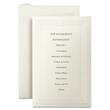 First Base Overtures Embossed Invitation Card - Letter - 8.5" x 11" - 47lb - 250 / Pack - Ivory First Base Overtures Embossed Invitation Card - Letter - 8.5" x 11" - 47lb - 250 / Pack - Ivory