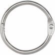 Acco Loose Leaf Ring Binder - 1" Diameter - For Loose-leaf, Protection - Stainless Steel - 100 / Box - Silver