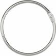 Acco Loose Leaf Ring Binder - 2" Diameter - For Loose-leaf, Protection - Stainless Steel - 50 / Box - Silver