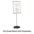 Quartet Sleek Silver Display Easel Stand - Aluminum, Iron - Silver Quartet Sleek Silver Display Easel Stand - Aluminum, Iron - Silver