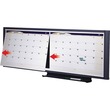 Quartet Erasable 2 Months Modular Wall Calendar - Monthly - 13" x 36" - Graphite Quartet Erasable 2 Months Modular Wall Calendar - Monthly - 13" x 36" - Graphite