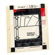 Wilson Jones Letter Size Manila Pocket Page - Letter 8.5" x 11" - 1 / Set - Buff