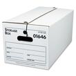 Sparco File Storage Box - 350lb - Letter - External Dimensions 10.25" Height x 24" Width x 12" Depth - White Sparco File Storage Box - 350lb - Letter - External Dimensions 10.25" Height x 24" Width x 12" Depth - White