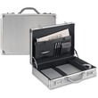 Solo Notebook Attache - 13" x 18" x 4.5" - Aluminum Solo Notebook Attache - 13" x 18" x 4.5" - Aluminum