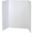 Pacon Spotlight Single-walled Tri-fold Presentation Board - 40" x 28" - White