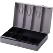 Sparco Steel Combination Lock Cash Box Bill - 6 Coin - Gray Sparco Steel Combination Lock Cash Box Bill - 6 Coin - Gray