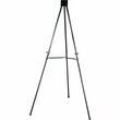 Lorell Telescoping Aluminum Easel - 34" x 66" - Black Lorell Telescoping Aluminum Easel - 34" x 66" - Black