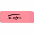Integra Medium Beveled End Eraser - Lead Pencil Eraser - Soft, Pliable, Latex-free - 0.8" x 2" x 0.4" - 1 Each - Pink Integra Medium Beveled End Eraser - Lead Pencil Eraser - Soft, Pliable, Latex-free - 0.8" x 2" x 0.4" - 1 Each - Pink
