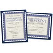 Southworth Linen Certificate Holder - Letter - 8.5" x 11" - Horizontal, Vertical - 10 / Pack - Navy Blue
