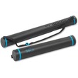 Safco Telescoping Document Storage Tube - 24.5" x 40" - Double Snap - Plastic - 1 Each - Black, Yellow