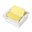 3M Designer Series Pop-up Note Dispenser - 3" x 3" - Holds 50 Sheet of Note - Clear, White 3M Designer Series Pop-up Note Dispenser - 3" x 3" - Holds 50 Sheet of Note - Clear, White