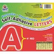 Pacon Self-Adhesive Removable Letters - 78 Character - 4" - Red Pacon Self-Adhesive Removable Letters - 78 Character - 4" - Red
