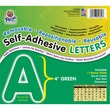 Pacon Self-Adhesive Removable Letters - 78 Character - 4" - Green Pacon Self-Adhesive Removable Letters - 78 Character - 4" - Green