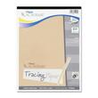 MeadWestvaco Academie Tracing Paper Pad - 40 Sheet - 9" x 12" - 1 Each Each - White