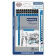 Staedtler Lumograph Drawing Pencil - 6B Pencil Grade, 5B Pencil Grade, 4B Pencil Grade, 3B Pencil Grade, 2B Pencil Grade, B Pencil Grade, F Pencil Grade, H Pencil Grade, 2H Pencil Grade, 3H Pencil Grade, 4H Pencil Grade - Assorted Lead - 1 Dozen Staedtler Lumograph Drawing Pencil - 6B Pencil Grade, 5B Pencil Grade, 4B Pencil Grade, 3B Pencil Grade, 2B Pencil Grade, B Pencil Grade, F Pencil Grade, H Pencil Grade, 2H Pencil Grade, 3H Pencil Grade, 4H Pencil Grade - Assorted Lead - 1 Dozen