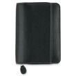 Franklin Covey Unstructured Pebbled Leather Like Binder4.25" x 6.75" - 1 Each - Black Franklin Covey Unstructured Pebbled Leather Like Binder4.25" x 6.75" - 1 Each - Black