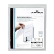 Durable Replacement Paper Insert - 10 / Pack - White Durable Replacement Paper Insert - 10 / Pack - White