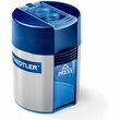 Staedtler Double-hole Tub Pencil Sharpener - 2 Hole(s) - Plastic Staedtler Double-hole Tub Pencil Sharpener - 2 Hole(s) - Plastic