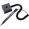 MMF Wedgy Coil Security Pen - Blue Ink - Black Barrel - 1 MMF Wedgy Coil Security Pen - Blue Ink - Black Barrel - 1
