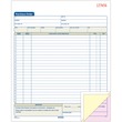 Adams Purchase Order Book - Tape Bound - 3 Part - Carbonless - 10.6" x 8.37" Form Size - 5Each Adams Purchase Order Book - Tape Bound - 3 Part - Carbonless - 10.6" x 8.37" Form Size - 5Each