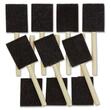 ChenilleKraft Wood Handle Foam Paint Brush - 10 Brush(es) - 2" Bristles - Black ChenilleKraft Wood Handle Foam Paint Brush - 10 Brush(es) - 2" Bristles - Black