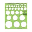 Staedtler Combo Circle Template - Circle8.25" - Green Staedtler Combo Circle Template - Circle8.25" - Green