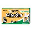 BIC Wite-Out Extra Coverage Correction Fluid - 20mL BIC Wite-Out Extra Coverage Correction Fluid - 20mL