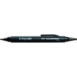 ITOYA Doubleheader Calligraphy Pen - Chisel Pen Point Style - 1.5 mm Pen Point Size - Black Ink - 1 Each ITOYA Doubleheader Calligraphy Pen - Chisel Pen Point Style - 1.5 mm Pen Point Size - Black Ink - 1 Each