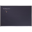 Quartet Chalkboard - 8' x 4' - Anodized Aluminum Frame - Black