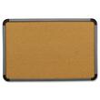 Iceberg Contemporary Lightweight Cork Board - 24" x 36" - Cork Surface - Aluminum Frame - Charcoal Iceberg Contemporary Lightweight Cork Board - 24" x 36" - Cork Surface - Aluminum Frame - Charcoal