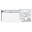 Koh-I-Noor 522130INT Interior Design Draft Kit - White
