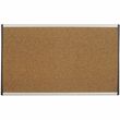 Quartet Arc Bulletin Board - 18" x 30" - Cork Surface - Aluminum Frame Quartet Arc Bulletin Board - 18" x 30" - Cork Surface - Aluminum Frame