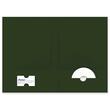 Ampad Double Pocket Leatherette Grade Portfolio - Letter - 8.5" x 11" - 150 Sheet x 0.5" Capacity - 25 / Box - Dark Green Ampad Double Pocket Leatherette Grade Portfolio - Letter - 8.5" x 11" - 150 Sheet x 0.5" Capacity - 25 / Box - Dark Green