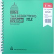 Dome Tax Deductions File - 11" x 9.75" Sheet Size - 1Each Dome Tax Deductions File - 11" x 9.75" Sheet Size - 1Each