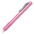 Pentel Clic Eraser Pen-Shaped EraserRefillable - Retractable, Rubber Grip - 1 / Each - Pink Pentel Clic Eraser Pen-Shaped EraserRefillable - Retractable, Rubber Grip - 1 / Each - Pink