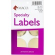 Maco Notarial Gold Seal - Round - 2.25" Diameter - Self-adhesive - For Award, Certificate, Legal Document - Golden Maco Notarial Gold Seal - Round - 2.25" Diameter - Self-adhesive - For Award, Certificate, Legal Document - Golden