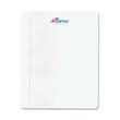 Ampad Executive Grade Report Cover - Letter - 8.5" x 11" - 3 Fastener - 100 Sheet x 0.5" Capacity - 25 / Box - White Ampad Executive Grade Report Cover - Letter - 8.5" x 11" - 3 Fastener - 100 Sheet x 0.5" Capacity - 25 / Box - White