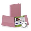 Samsill Flexible Hinge 3-Ring Value Storage Binder - Letter - 8.5" x 11" - 1" Capacity - 24 / Carton - Pink Samsill Flexible Hinge 3-Ring Value Storage Binder - Letter - 8.5" x 11" - 1" Capacity - 24 / Carton - Pink